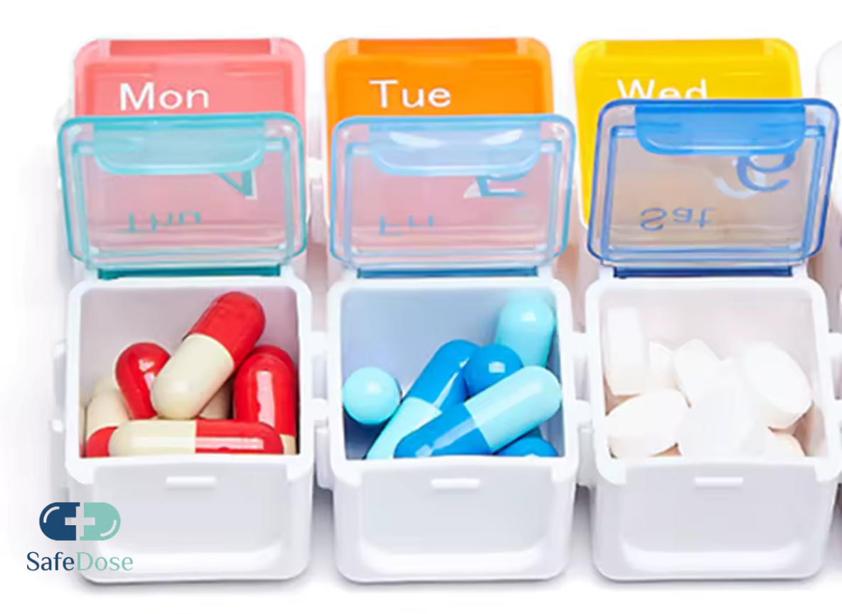 SafeDose Organizer - Never Miss Your Medication Again™