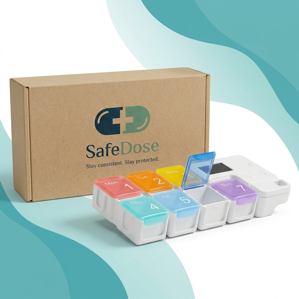 SafeDose Organizer - Never Miss Your Medication Again™