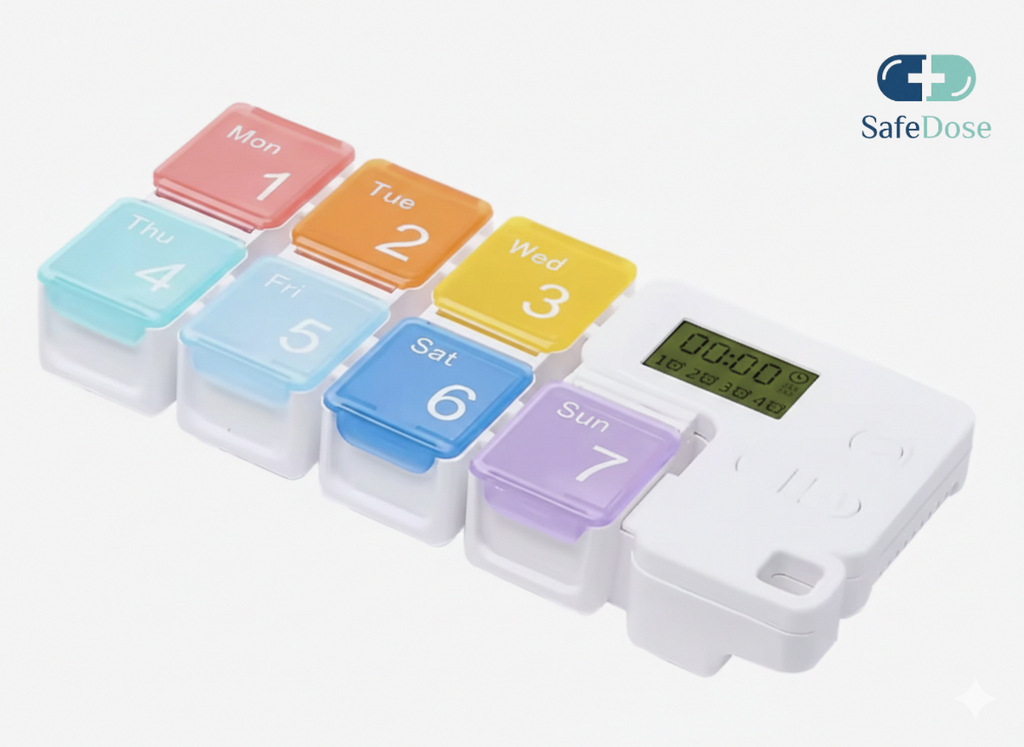 SafeDose Organizer - Never Miss Your Medication Again™